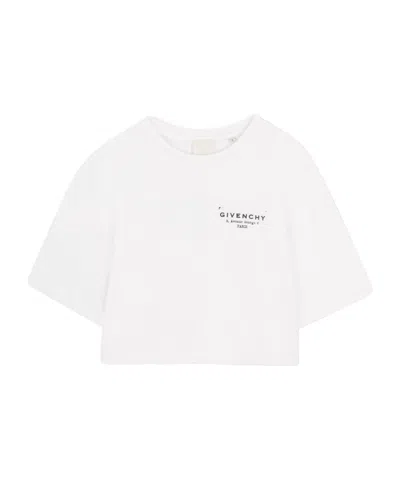 GIVENCHY CROPPED CREWNECK TSHIRT