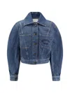 Givenchy Jean Paul Gaultier Multicolor The Yellow Butterfly Polyamide Cardigan In Blue