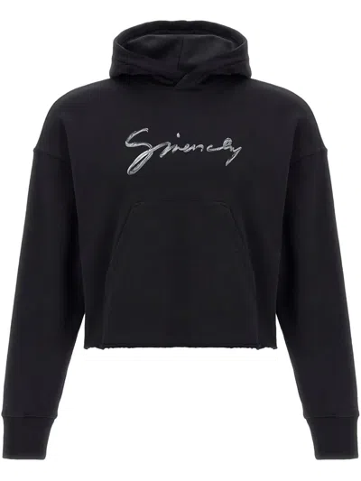 GIVENCHY CROPPED HOODIE