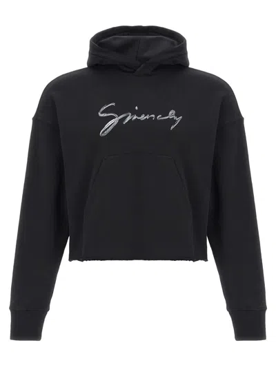GIVENCHY GIVENCHY CROPPED HOODIE