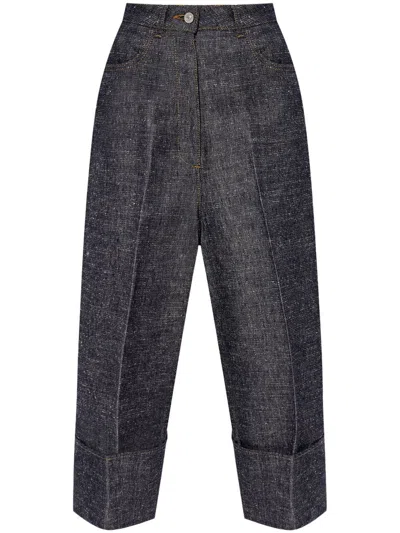 GIVENCHY CROPPED PALAZZO PANTS