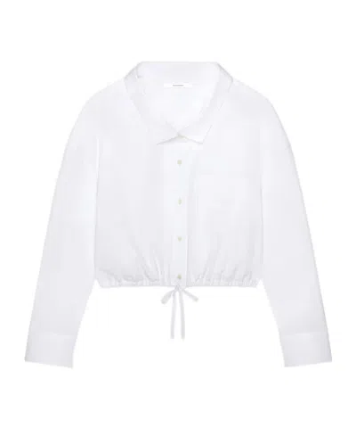 GIVENCHY GIVENCHY CROPPED POPLIN SHIRT