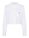 Givenchy Camicia Con Applicazione In White