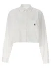 Givenchy Camicia Con Applicazione In White