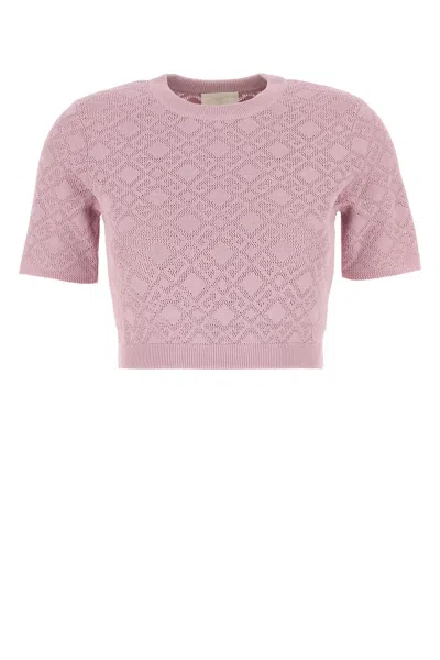 GIVENCHY PINK VISCOSE BLEND SWEATER