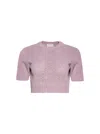 Givenchy Logo-embroidered Crewneck Sweater In Pink