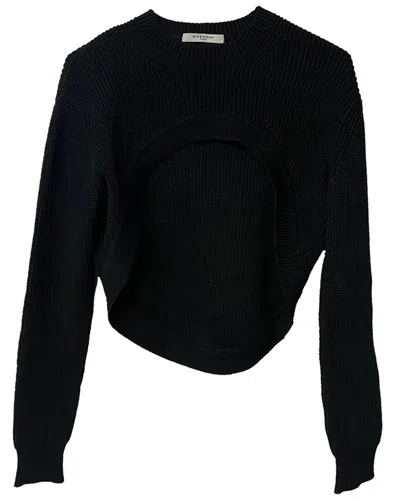 Pre-owned Givenchy Cropped Sweater, Size Int, Xs (authentic Pre-loved)