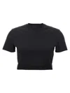 Givenchy Cropped Sweater In Monogram 72 Jacquard In Black