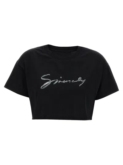 GIVENCHY GIVENCHY 'CROPPED' T SHIRT