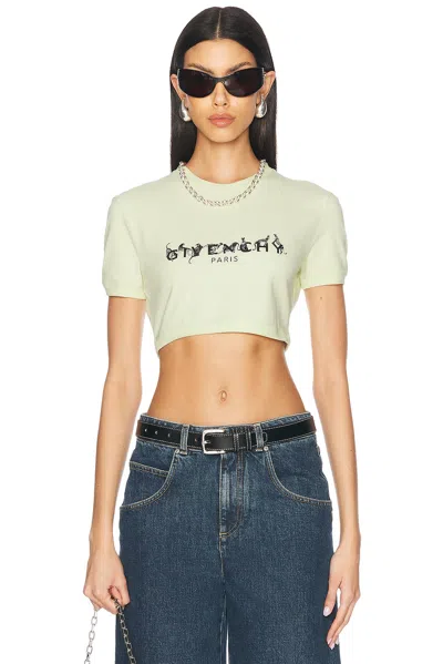 GIVENCHY CROPPED T-SHIRT