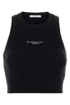 Givenchy Cropped Tank Top In Blue