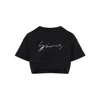 Givenchy Signature Logo Cropped T-shirt