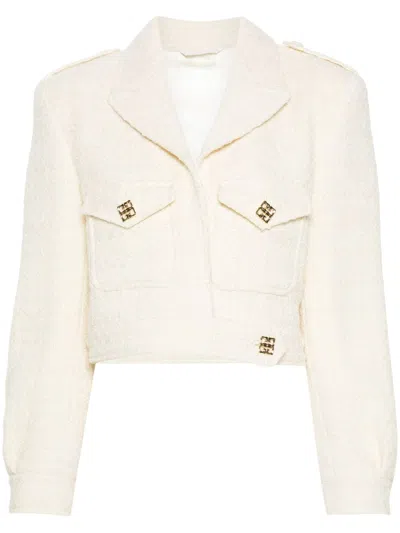 GIVENCHY CROPPED TWEED JACKET