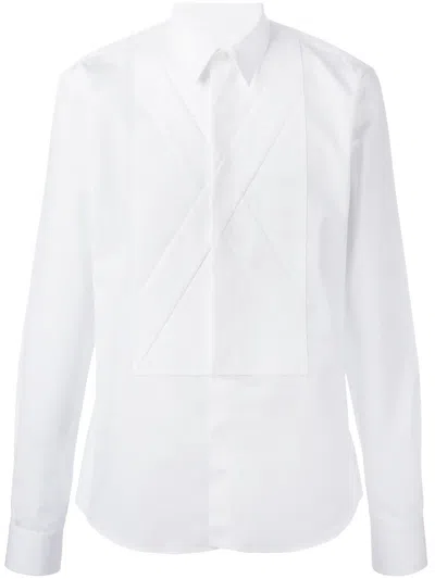 Givenchy Cross Applique Shirt In White