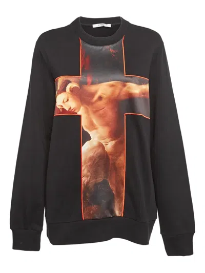 Pre-owned Givenchy Cross-print Sweatshirt