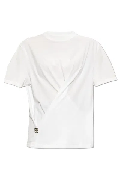 Givenchy 4g-plaque T-shirt In White