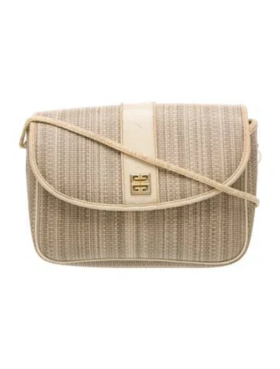 Pre-owned Givenchy Crossbody Bag In Neutral