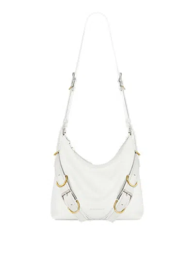 Givenchy Women's Voyou Crossbody Bag In Leather In Ivory