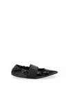 Givenchy Sophisticated Flat Shoes With Pointed Toe Design In Black