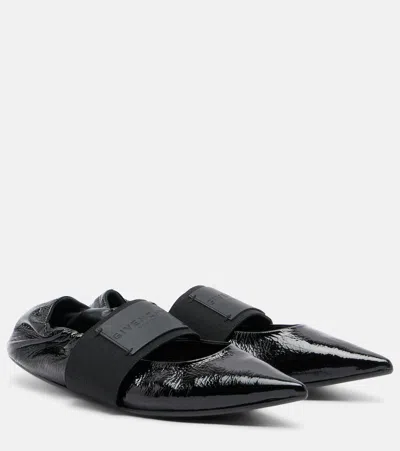 Givenchy Sophisticated Flat Shoes With Pointed Toe Design In Black