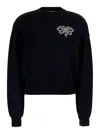 Givenchy Crystal Bow-embroidered Sweater In Black