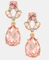 Givenchy Crystal Drop Earrings In Pink