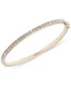 Givenchy Crystal Element Bangle Bracelet In Gold