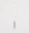 Givenchy 4g Liquid Necklace In Metal With Crystals Fringes