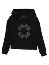Givenchy Crystal-embellished Hoodie In Black
