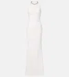 Givenchy Crystal-embellished Open-back Gown In White
