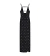 Givenchy Voyou Evening Dress In Crepe And Satin With Crystals
