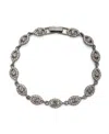 Givenchy Crystal Flex Bracelet In Metallic