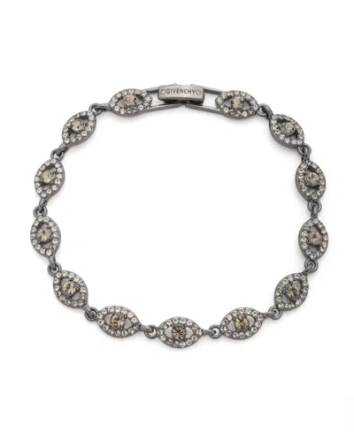 Givenchy Crystal Flex Bracelet In Black