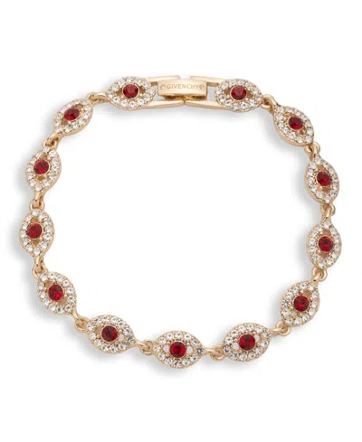Givenchy Crystal Flex Bracelet In Gold