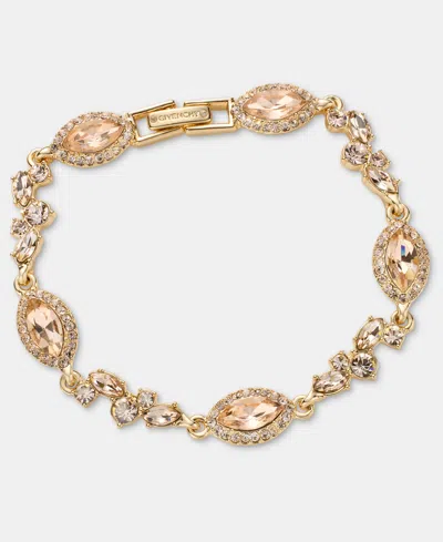 Givenchy Crystal Flex Bracelet In Dark Pink