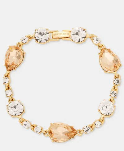 Givenchy Crystal Flex Bracelet In Gold