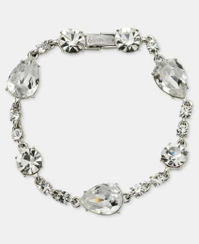 Givenchy Crystal Flex Bracelet In Metallic