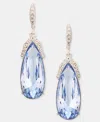 Givenchy Crystal Pear-shape Drop Earrings In Blue