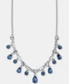Givenchy Crystal Shaky Statement Necklace, 16" + 3" Extender In Metallic