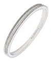 Givenchy Crystal Stone Gold-tone Bangle Bracelet In Metallic