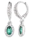 Givenchy Crystal Stone Gold-tone Drama Drop Earrings (also In Silver-tone) In Silver