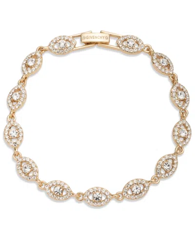 Givenchy Crystal Stone Gold-tone Flex Bracelet