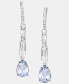 Givenchy Crystal Threader Earrings In Metallic