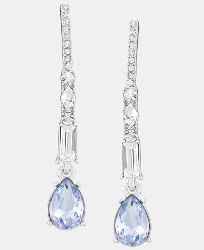 Givenchy Crystal Threader Earrings In Metallic