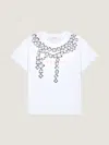 Givenchy Crystal-embellished Graphic T-shirt In White