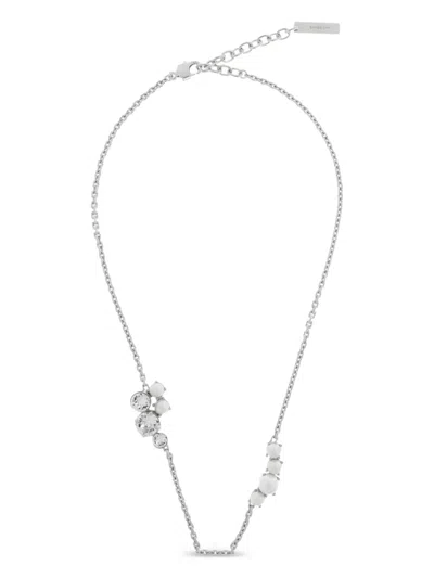 Givenchy Crystal-embellished Necklace In Metallic