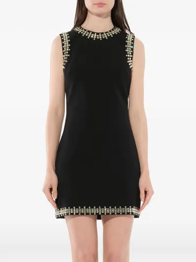 Givenchy Crystal-embellished Sleeveless Dress In Black