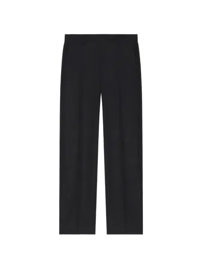 Givenchy Crystal-embellished Trousers In Black
