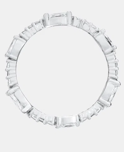 Givenchy Cubic Zirconia Band Ring In Pink