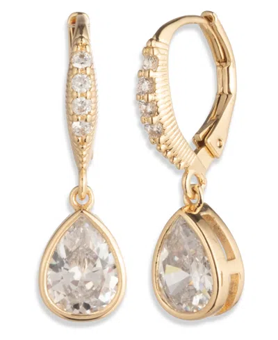 Givenchy Cubic Zirconia Chandelier Earrings In Gold